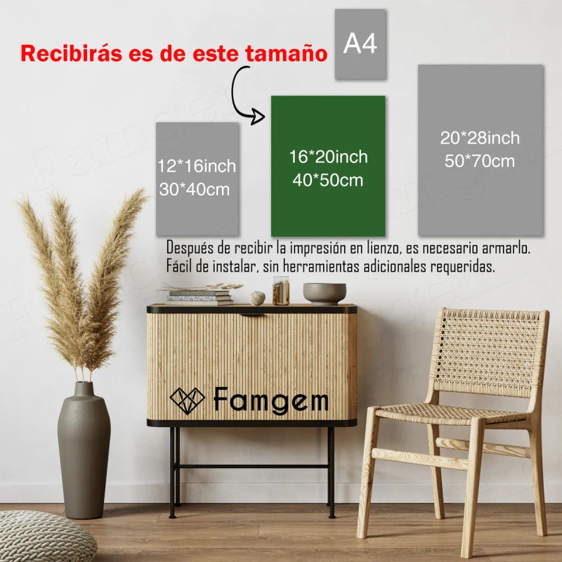 Kit Decoración Pared Home Decor 193 Estampado