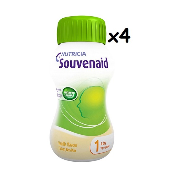 Souvenaid Drink 4x125ml - Vanilla - Expiry 11/24