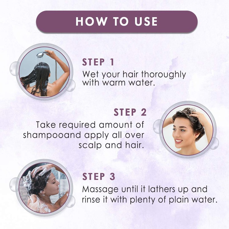 Quat 100% natural onion oil extract shampoo for damage hair