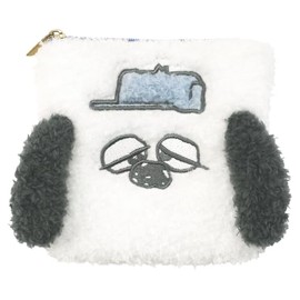 Tees Factory SN-5544416OL Snoopy Fluffy Zipper Case Olaf H120 x W120 x D22 mm