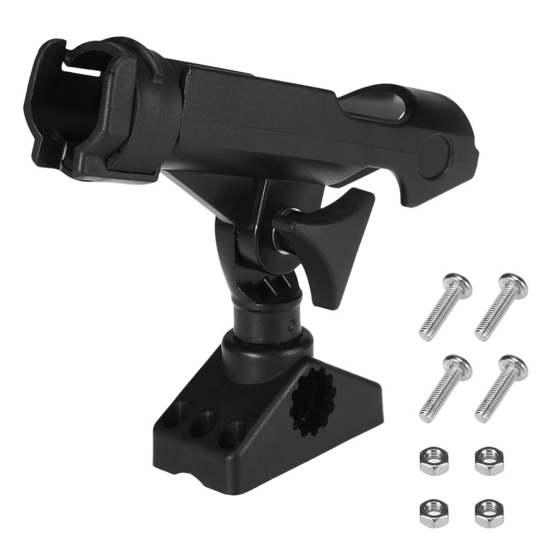 Adjustable Fishing Boat Rods Holder Rack 360 Degree Rotatable Kayak