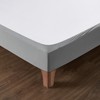 Bed Base Cover 90 x 200 cm Grey – Soft
