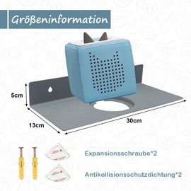 Tonie shelf for Toniebox，metal shelf，tonies shelf for 30 Tonie figures, Tonie Box Magnetic Wall storage Shelf for Children to Play and Collect tonie shelves magnetic shelf (white)