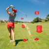 VEVOR Backyard Golf Game, 9 Hole Golf Course, Golf Game