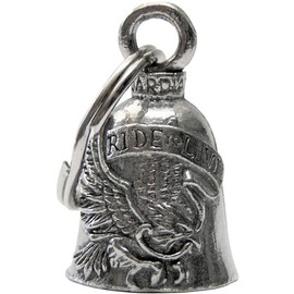 Guardian Live to Ride Ride to Live Motorcycle Biker Luck Riding Bell or Key Ring