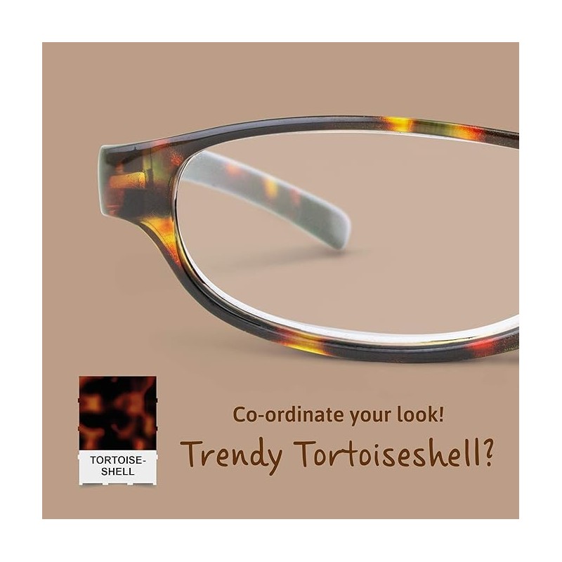 IF Pocket Readers - Tortoiseshell +2.0, Reading Glasses in a