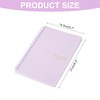 PATIKIL Weekly Goal Notebook A5 8.3 x 5.7" 52 Sheets