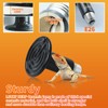 LUCKY HERP 150W Ceramic Heat Emitter, Reptile Heat Bulbs, Ceramic