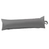 Classic Home Store Grey Leatherette Draught Excluder Faux Leather Boat