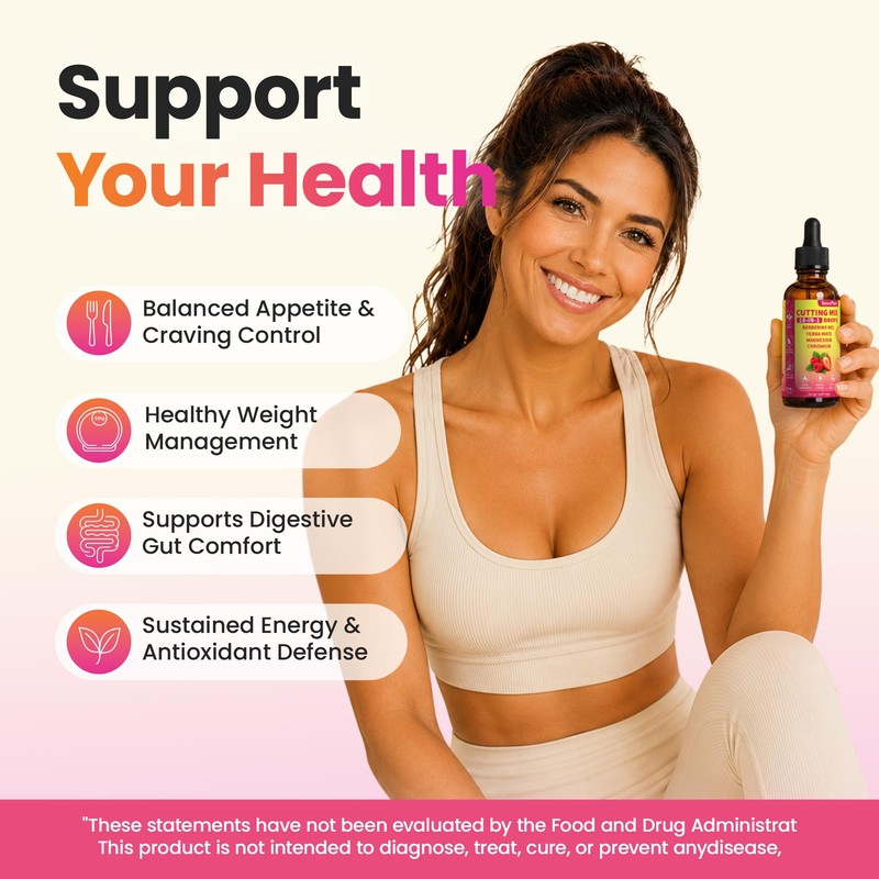 NaturePlanet Cutting Mix Drops 18-in-1 Berberine for Metabolic Support 2
