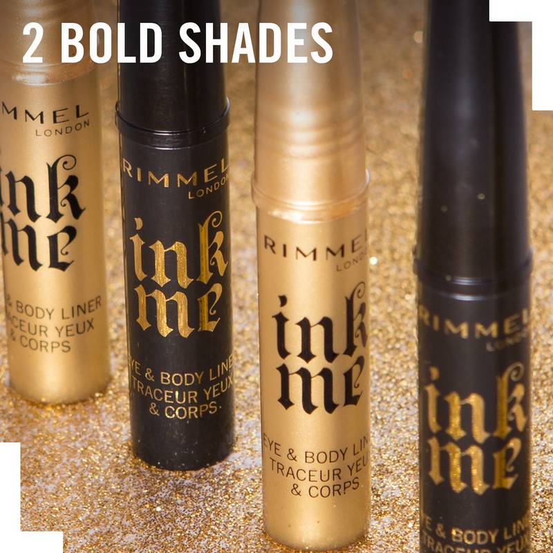 Rimmel London Ink Me Eye & Body Liner, Pitch Black