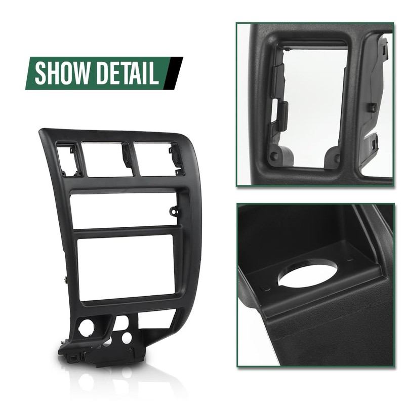 LQI Center Dash Climate Control Radio Bezel Trim Dashboard, Compatible