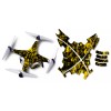 DJI Phantom 2 Drone Wrap RC Quadcopter Decal Custom Skin Accessory Yellow Flames