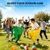 Granny Pants Yard Game Set 22-PCS Yellow & Green Team