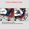 TDR F112 R148.5 Mountain Bike Quick Release Skewers Axles Set
