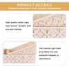 Sporgo Pack of 2 Macrame Storage Baskets: Boho Storage Basket