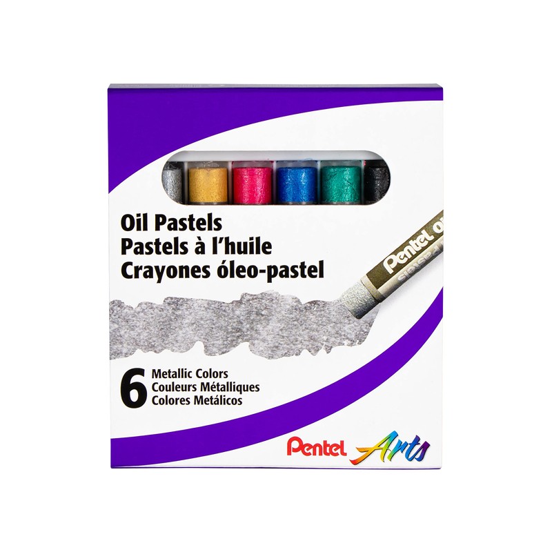 Pentel Arts Metallic Oil Pastels