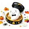 SANTIFY Bollo de Vapor Antiestrés Halloween – Figura Decorativa