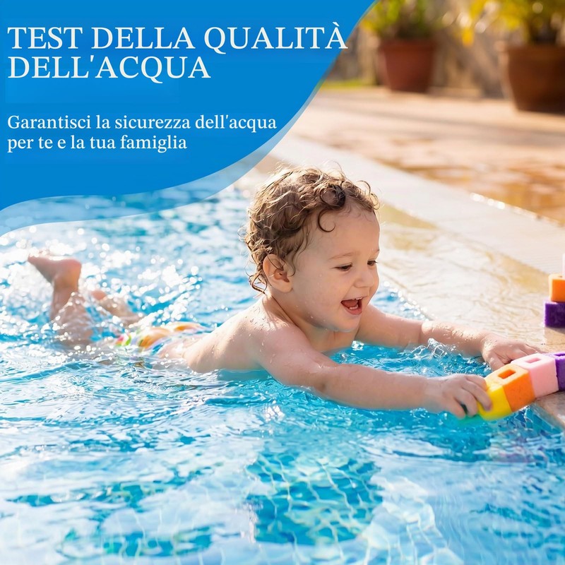 Tester D'acqua Potabile 16 in 1, 30 PCS Test Acqua