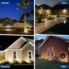 Katipeal Solar Spot Lights Outdoor,6 Pack/56 LED Outdoor Lights for