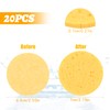 Chstarina Pack of 20 Compressed Face Sponges, Soft Face Sponge,