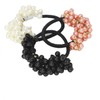 Beavorty 6pcs Pearl Hair Ties Stylish Ponytail Holders for Women