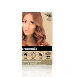 Aromaganic Permanent Hair Colour 7.0N Blonde Natural