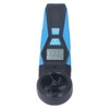 Handheld Anemometer 180° Fan Rotation LCD Digital Display Temperature Humidity