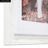ArtToFrames 12x24 Inch White Picture Frame, This 1.25" Custom Wood