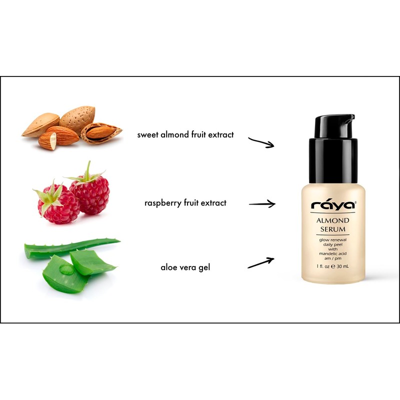 RAYA Almond Serum (508) | Exfoliating Facial Peel for Combination
