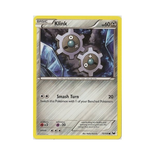 Pokemon - Klink (75/108) - BW - Dark Explorers