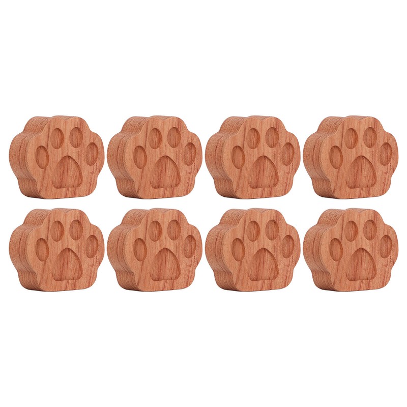 8pcs Essential Oil Car Diffuser Cat Paw Shape Simple Compact