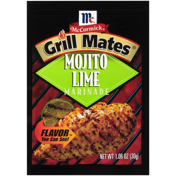 McCormick Mojito Lime Grill Mates Marinade Mix, 1.06 oz