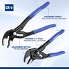 WORKPRO 2-Piece 7-Inch Pliers Wrench & 10-Inch Groove Joint Pliers