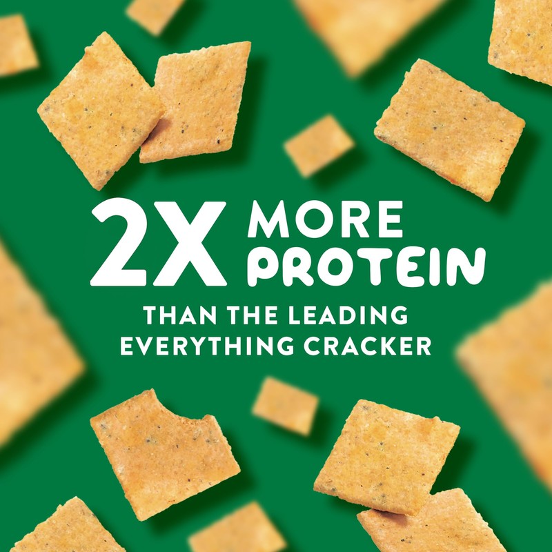HighKey Low Carb Everything Crackers - Keto Cheese Crackers, 2.0oz