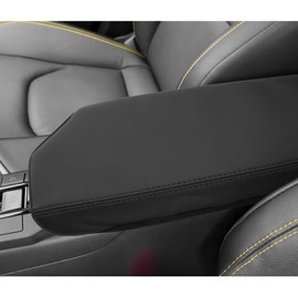 BIXUAN CHR 2024 Compatible with Toyota C-HR 2024 Armrest Cover Centre Console Centre Armrest Cover Armrest Lid Interior Accessories Protection Leather Upholstery Litchi Pattern