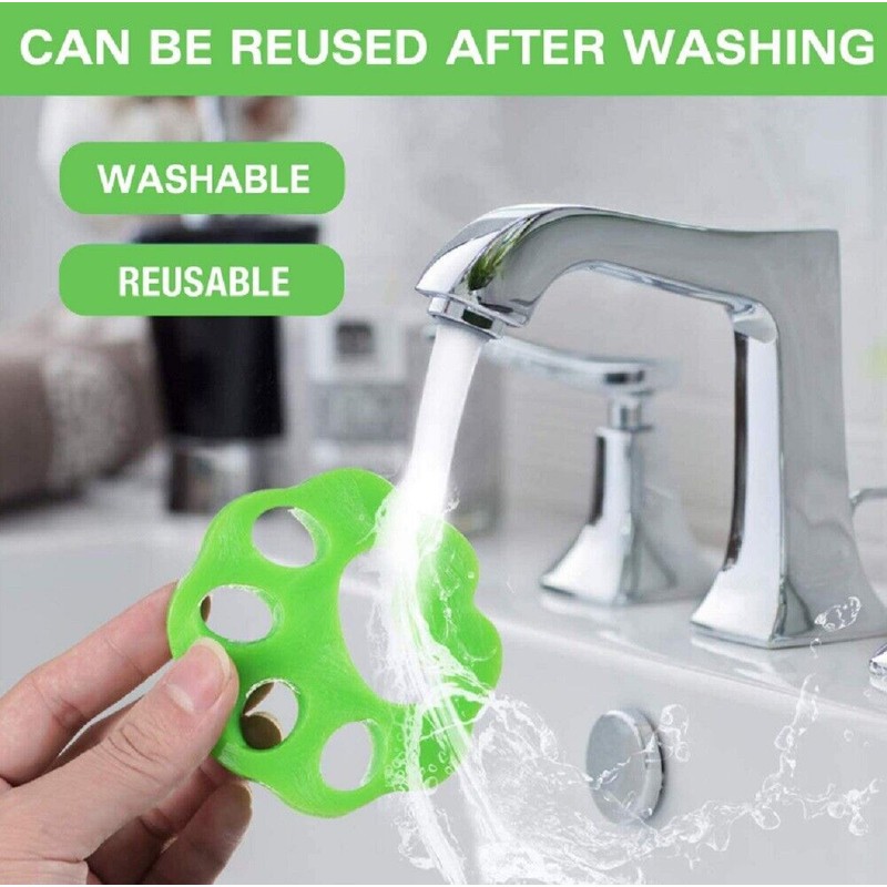 TIKA 2-Pack Laundry Pet Hair Remover - Washing Machine Fur