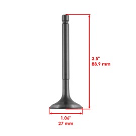 Caltric Exhaust Valve for Yamaha TTR125 TTR125E TTR125L TTR125LE 2000 2001 2002-2020