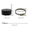 DOBTIM Fireproof Pipe Wrap Insulation 2" Wide X 32' Long,