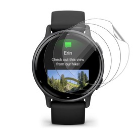 [3 Pack] Hydrogel Screen Protector for Garmin Vivoactive 5, Electro-weideworld Anti-Scratch High Definition Soft Screen Protector for Garmin Vivoactive 5