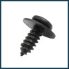 TUCKBOLD 20pcs 6 x 19mm Stainless Steel Black Head Screw