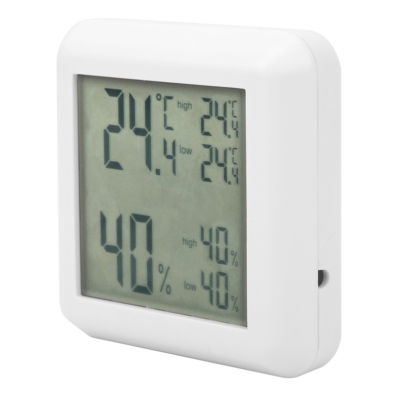 Thermometer Hygrometer Indoor Desktop Digital LCD Temperature Humidity Monitor Tester
