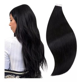 Runature Extensiones Cabello Real 40gr 14in Negro Natural