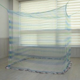 Blue Sol Square Mosquito Net Small 1-Person Made in Korea