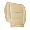 Priprilod Tan Leather Passenger Side Bottom Replacement Seat Cover Compatible