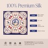100% Silk Scarf for Women, 35 x 35 inches (89