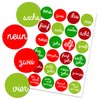 24 Advent Calendar Numbers-Sticker-No. 7