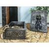 Fortune Telling Triple Moon Black Cat Wicca Tarot Cards Decorative