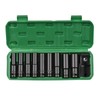 1/2 Inch Drive Hex Impact Socket Set 10-Piece Deep Socket