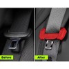 GODTERA Car Universal Seat Belt Clips Cover,Seat Belt Buckle Protector